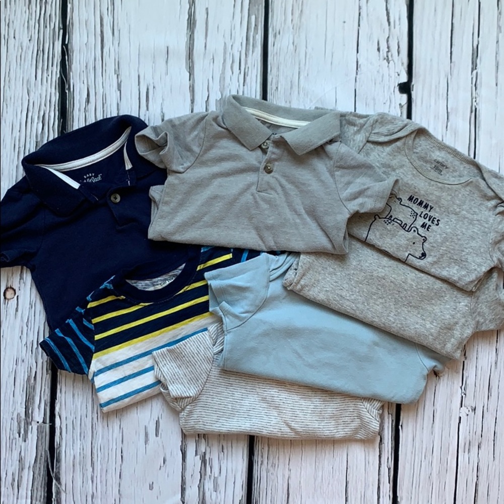 Boys bodysuit tops